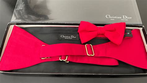 bow tie dior|christian Dior necktie price.